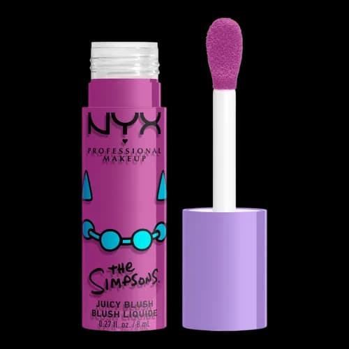 Simpsons Collab Saucy Sisters' Fat Cheeks Juicy Liquid Blush - NYX